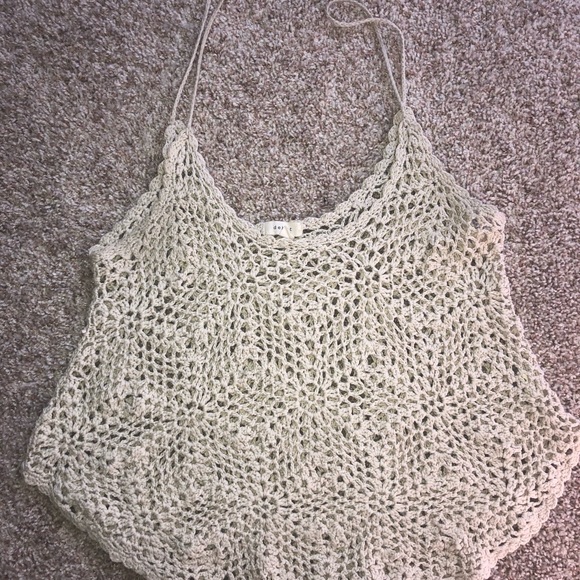 SUPER CUTE CROCHET TOP, FLOWLY COMFORTABLE - Picture 1 of 4